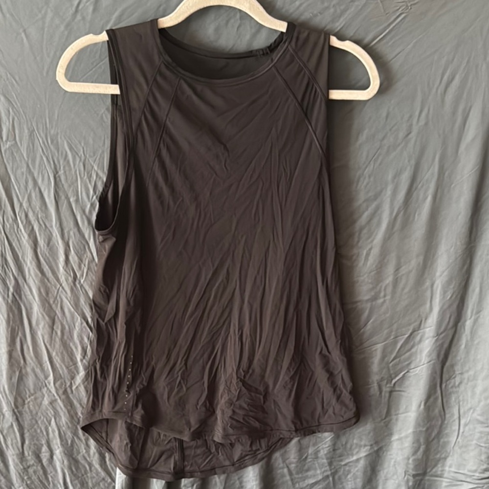 lululemon athletica Black Muscle Tee